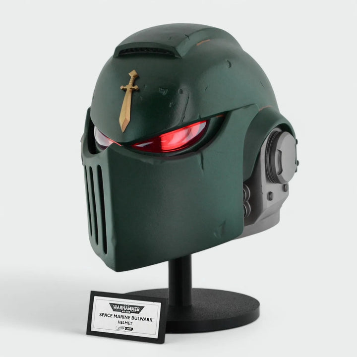 Space Marine Dark Angel MK X Bulwark Helmet