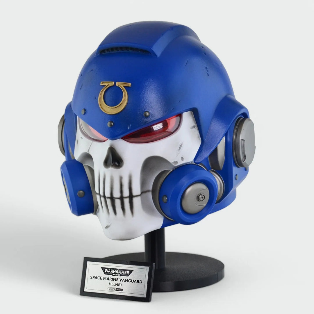 Space Marine Ultramarine Mk X Vanguard Helmet