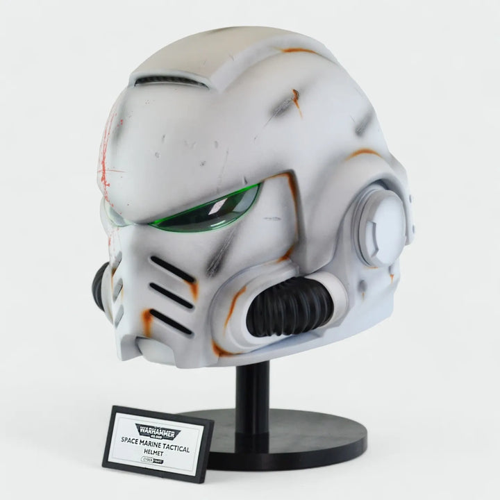 Space Marine White Scars Tactical Mk X Helmet