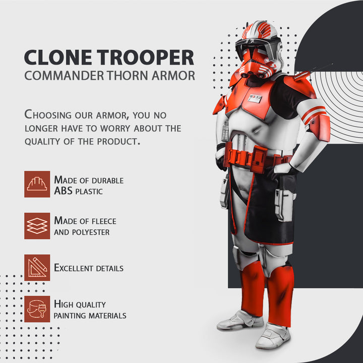 Clone Trooper Armor Set Commander Thorn