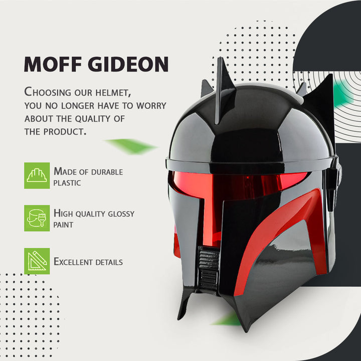 Moff Gideon Helmet / Cosplay Helmet / Mandalorian 3 Season Helmet Cyber Craft