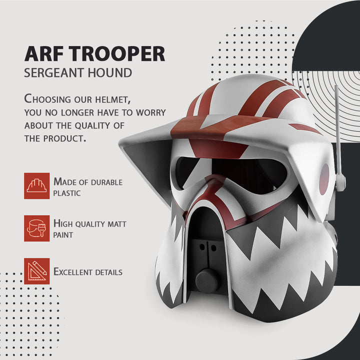 Arf Trooper Hound Helmet - Cyber Craft - Buy helmet - Buy cosplay helmet