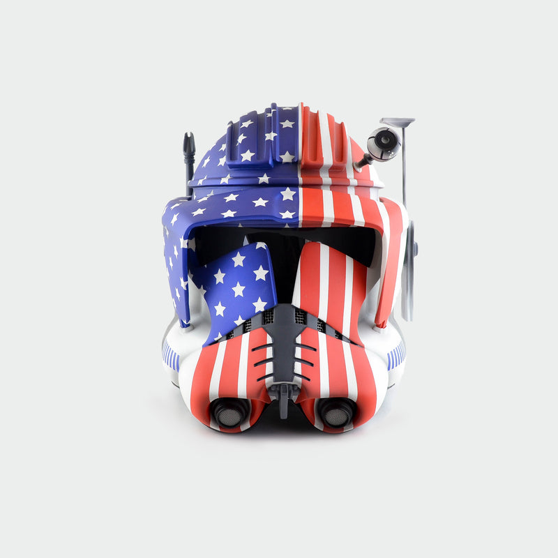 Commander Cody USA Flag Helmet