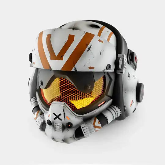 Titanfall 2 Viper Pilot Damage Helmet