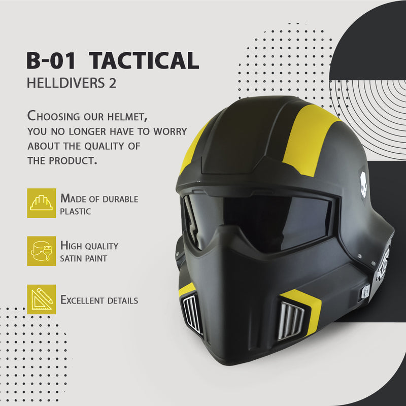 Helldivers 2 B-01 Tactical Helmet