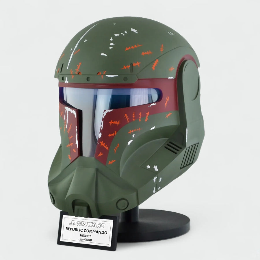Republic Commando - Boba Fett Helmet with RGB Visor