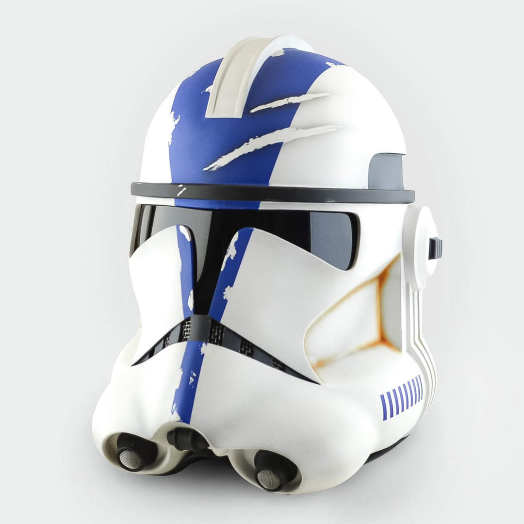 501 Legion Clone Trooper Phase 2 Weathered Helmet from Star Wars / Cosplay Helmet / Clone Wars / Star Wars Helmet Cyber Craft