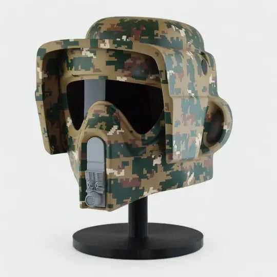 Scout - Custom Pixel  Camo Helmet