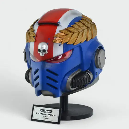 Space Marine Mk X Tactical Helmet with Laurels of Victory