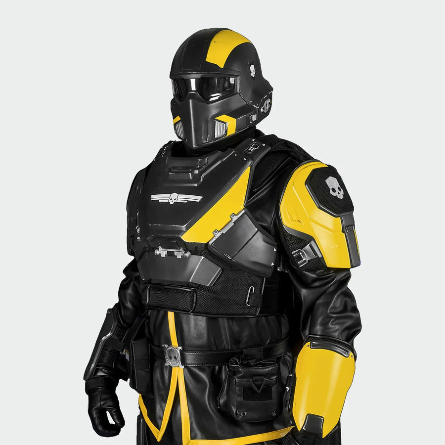 Helldivers B-01 Cosplay Costume - Left Line