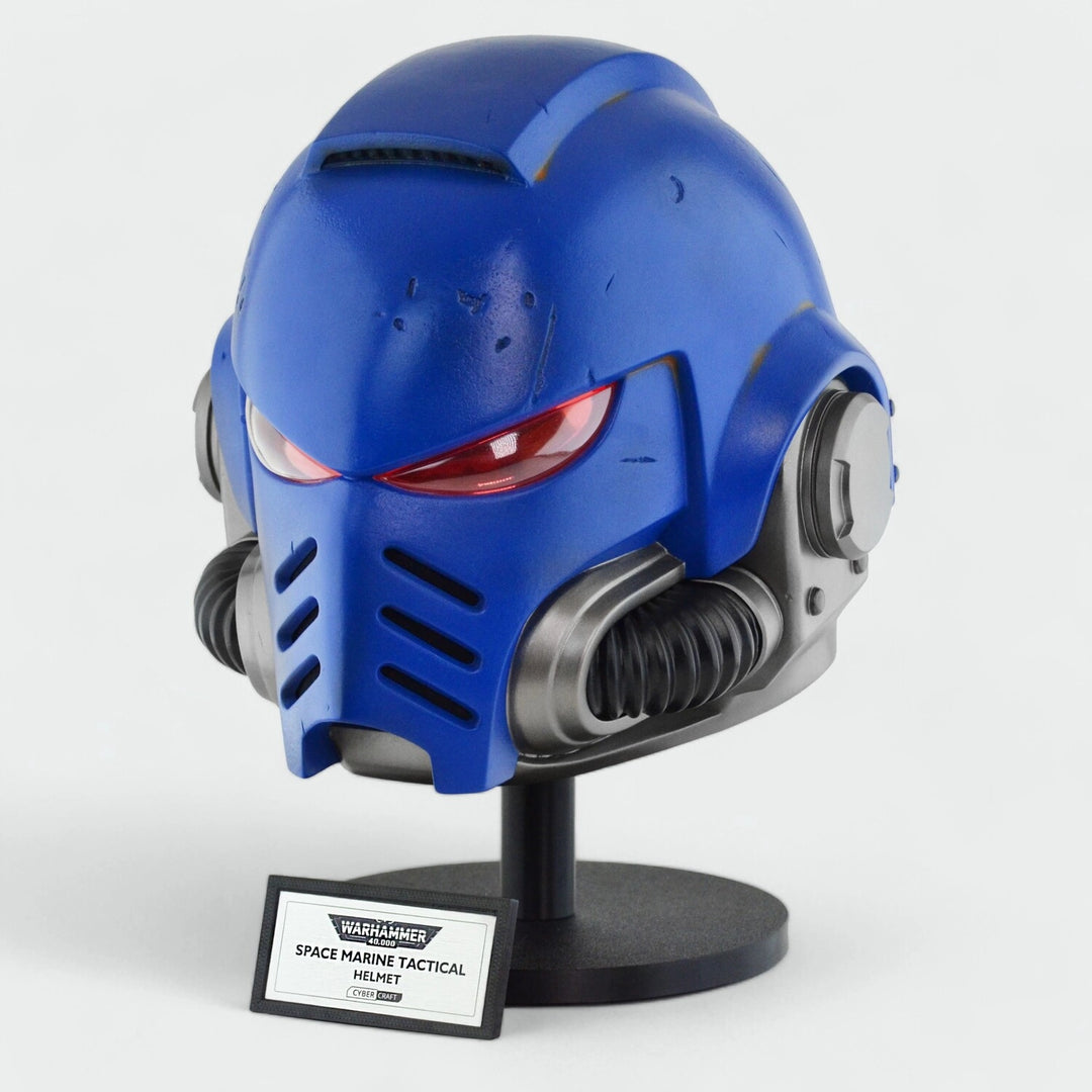 Space Marine Ultramarines Mk X Tactical Helmet