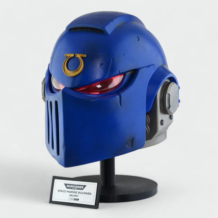 Space Marine Ultramarines MK X Bulwark Helmet