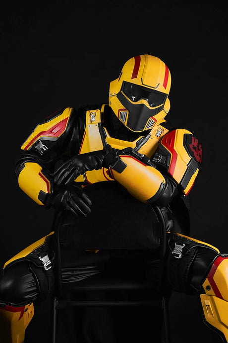 Helldivers 2 Chaosdiver Gold Eagle Cosplay Costume