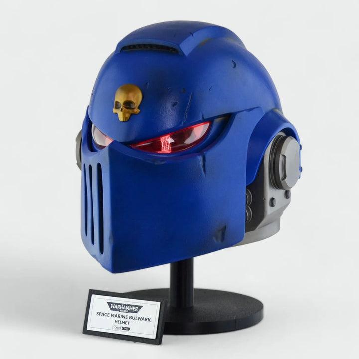 Space Marine Ultramarines MK X Bulwark Helmet