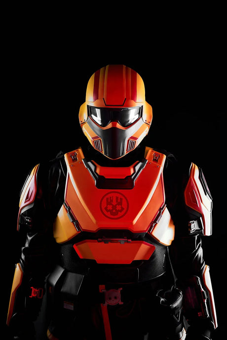 Helldivers 2 Chaosdiver Gold Eagle Cosplay Costume