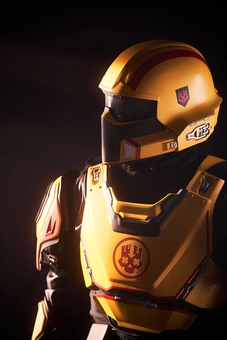 Helldivers 2 Chaosdiver Gold Eagle Cosplay Costume