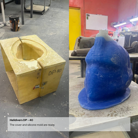 Helldivers 2 DP-40 Hero of The Federation Helmet - Pre Order