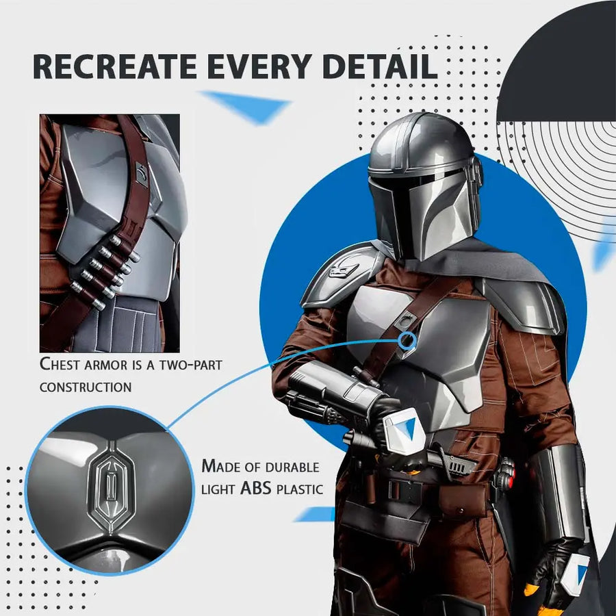 Cybercraft Mandalorian Cosplay Armor Costume – Cyber Craft