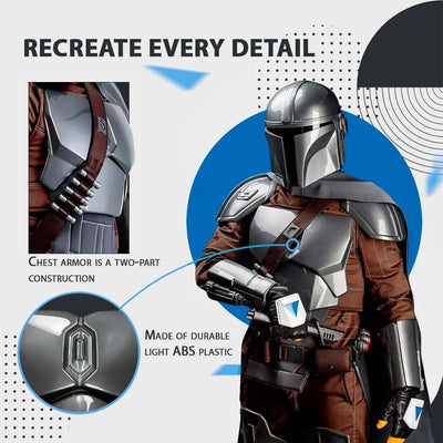 Star Wars Mandalorian Armor for Cosplay / Star Wars / The Mandalorian Cyber Craft