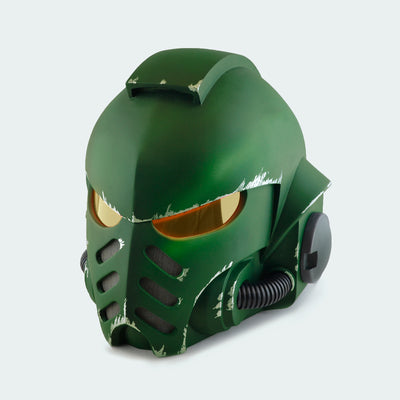 Space Marine Salamanders Mk X Helmet from Warhammer 40k