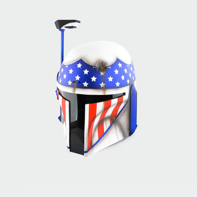 Boba Fett USA Flag Helmet