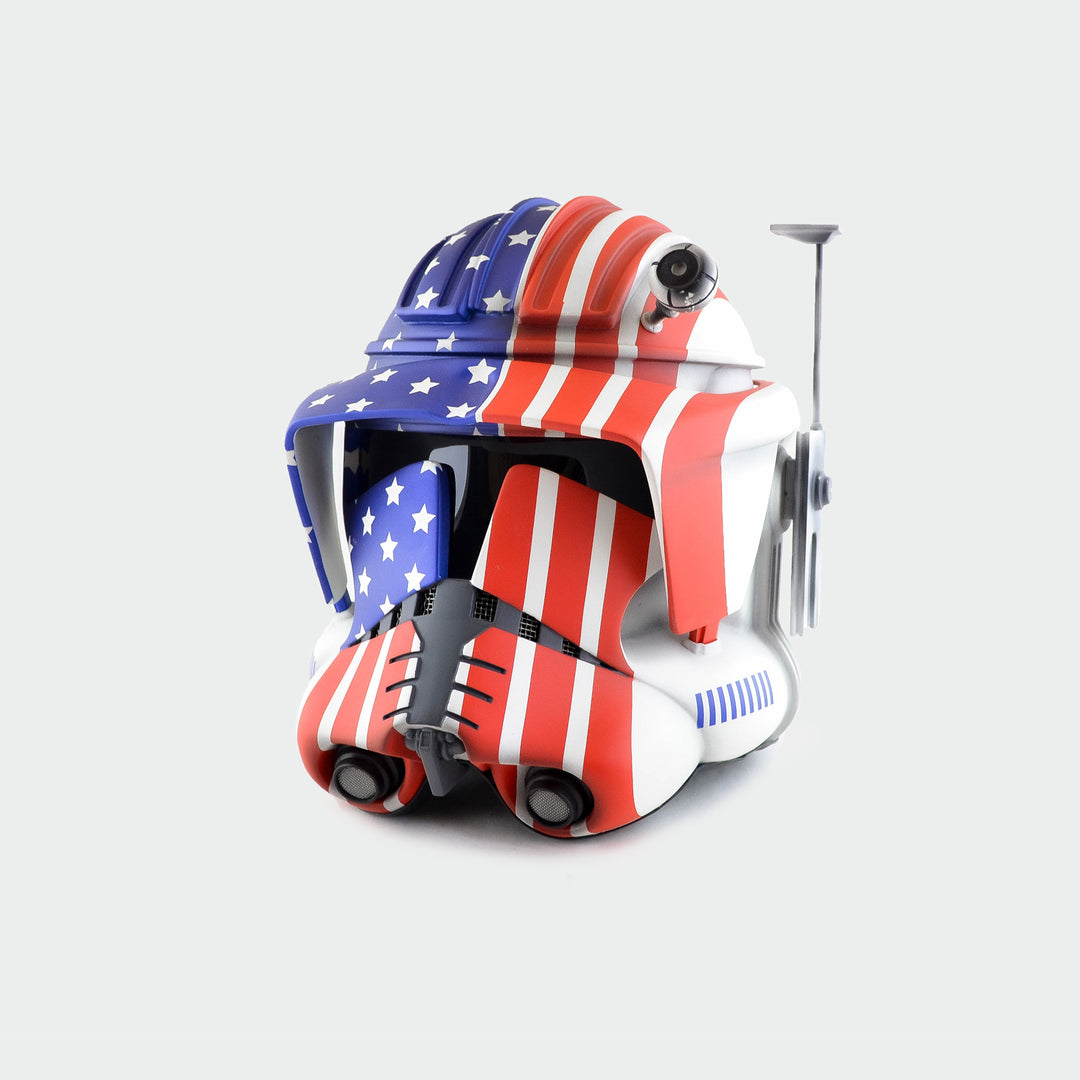 Commander Cody USA Flag Helmet