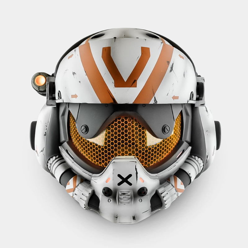 Titanfall 2 Viper Pilot Damage Helmet