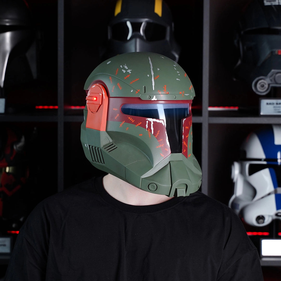 Republic Commando - Boba Fett Helmet with RGB Visor