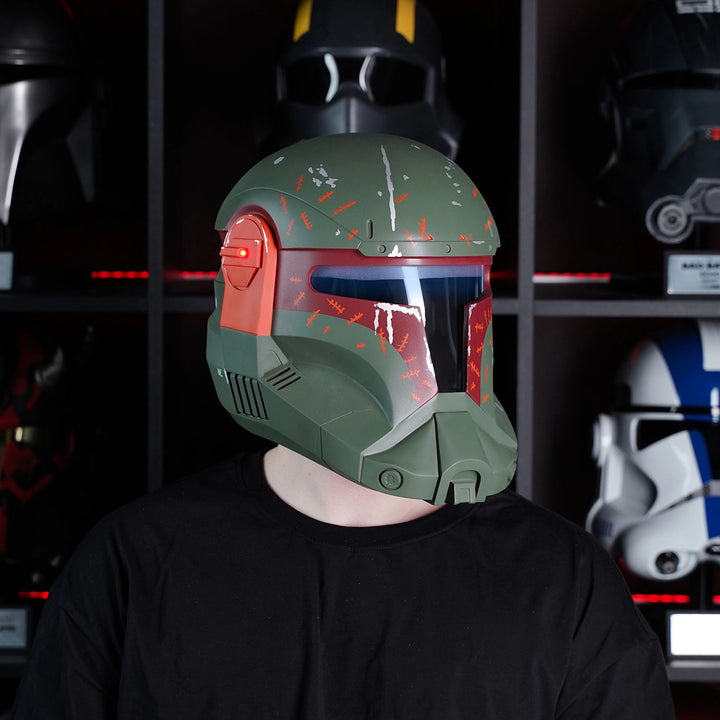 Republic Commando - Boba Fett Helmet with RGB Visor