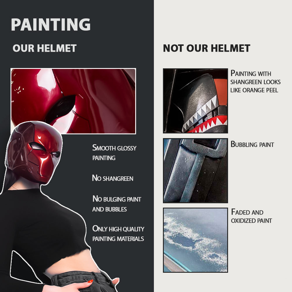 Painting our helmets / Cosplay Helmets / Star Wars Helmets / Game Helmets / Cyber Craft