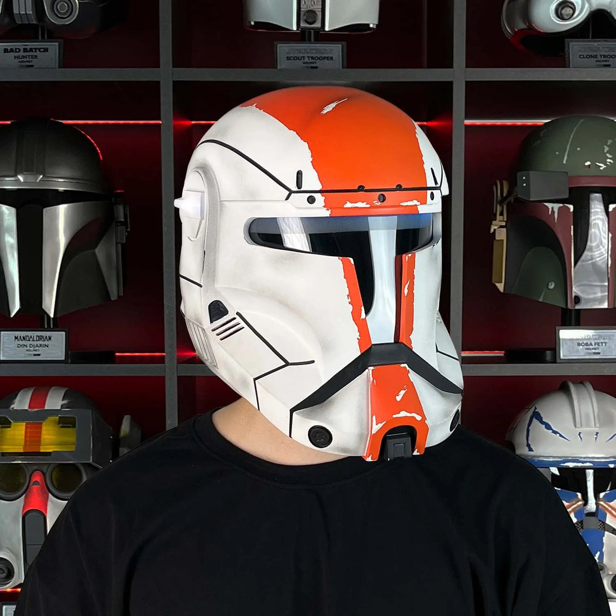 Republic Commando - Boss Helmet with LED (RGB available)