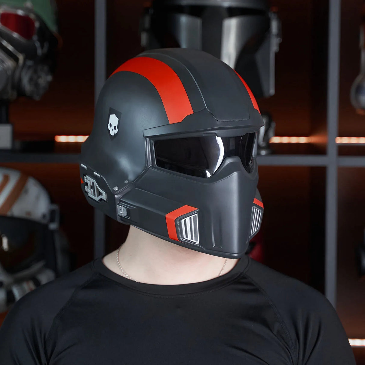 Helldivers 2 B-01 Tactical - Red Helmet