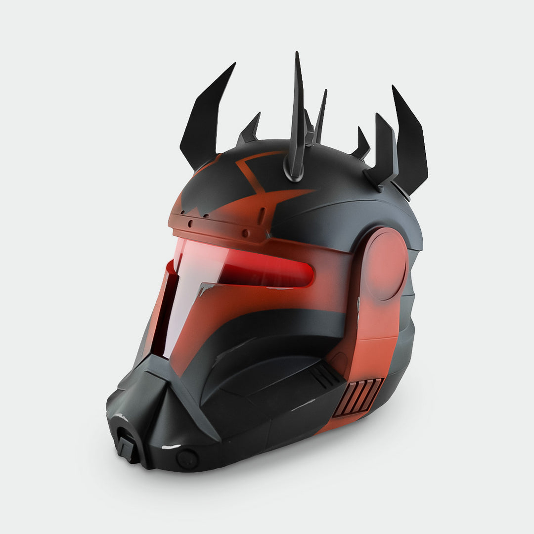 Republic Super Commando Helmet (with horns)