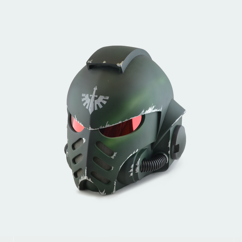 Space Marine Dark Angels Mk X Helmet from Warhammer 40k Old