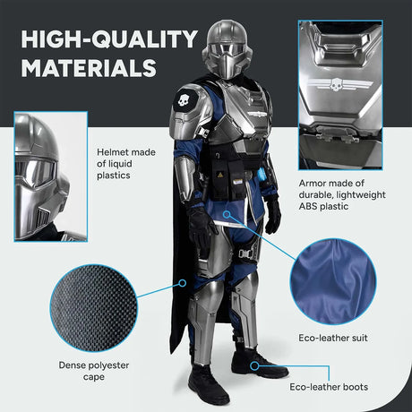 Helldivers 2 B-22 Model Citizen Costume