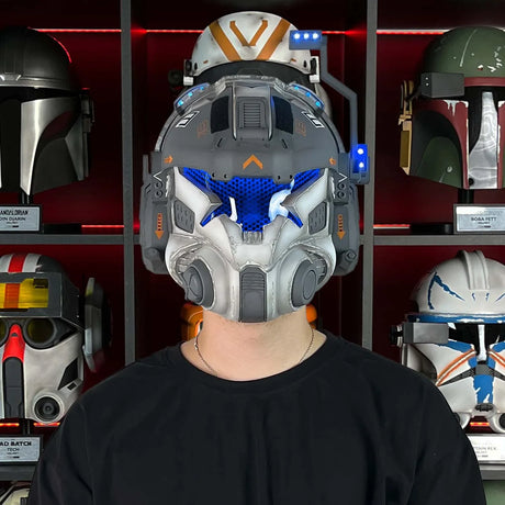 Titanfall IMC Battle Rifle Pilot Helmet