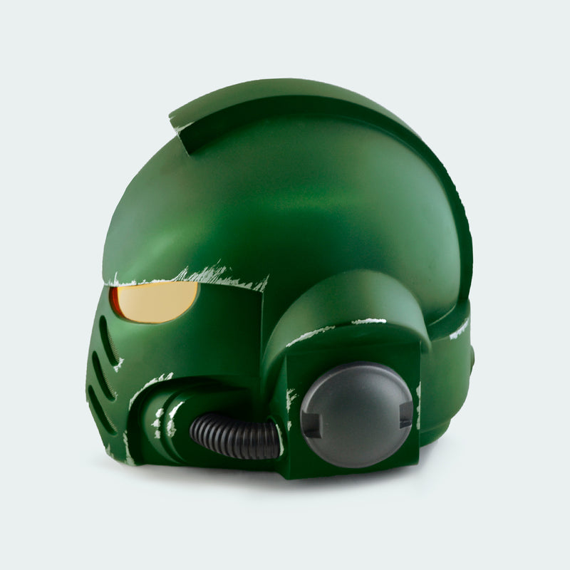 Space Marine Salamanders Mk X Helmet from Warhammer 40k