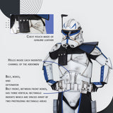 Captain Rex Clone Trooper Cosplay Armor Costume