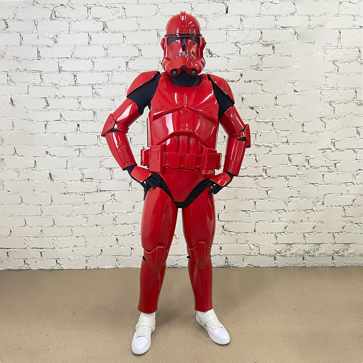 Red Clone Trooper Cosplay Armor Costume