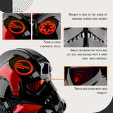 Tie Pilot Inferno Squad Helmet from Star Wars Series / Cosplay Helmet / Battlefront 2 Helmet / Star Wars: Battlefront 2 / Star Wars Helmet Cyber Craft