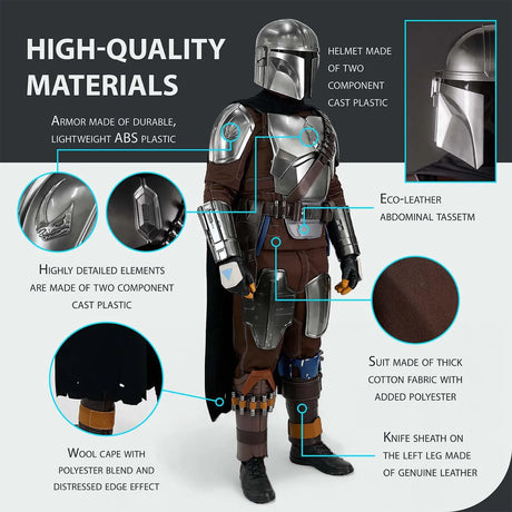 Mandalorian Cosplay Armor Costume