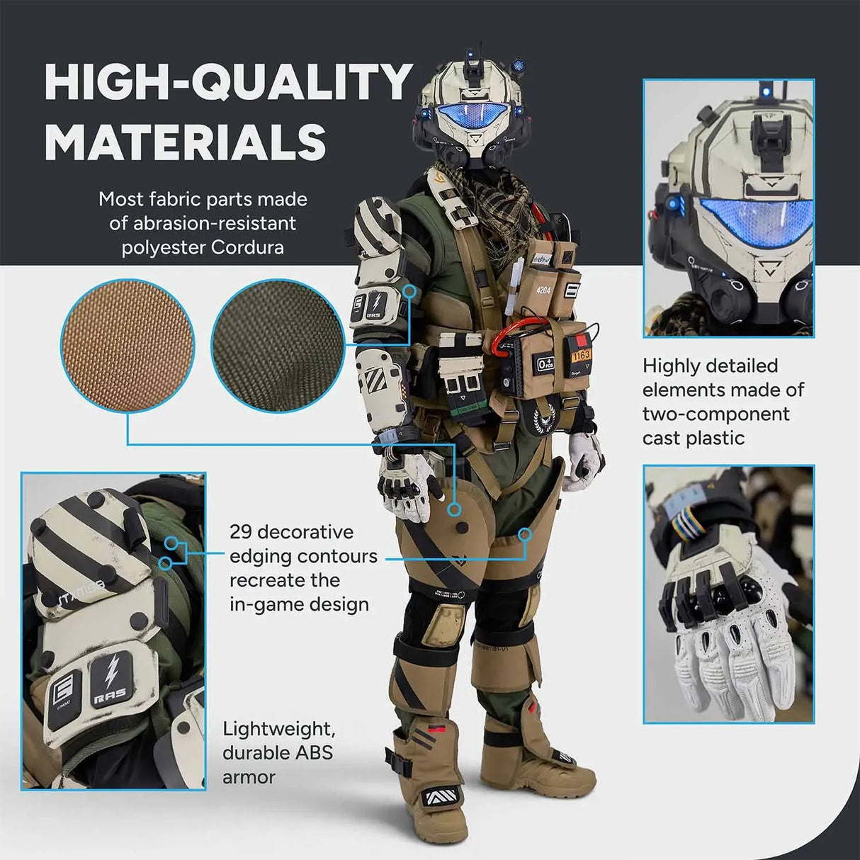 Titanfall 2 Pulse Blade Pilot Costume