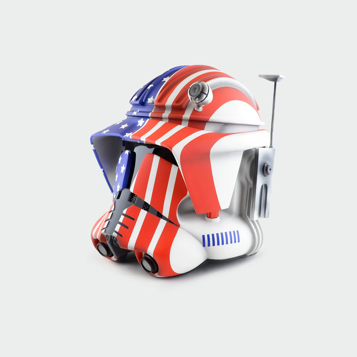 Commander Cody USA Flag Helmet