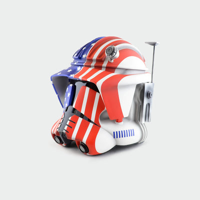 Commander Cody USA Flag Helmet