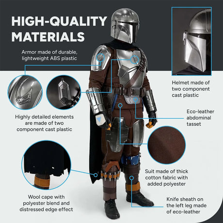 Mandalorian Cosplay Armor Costume