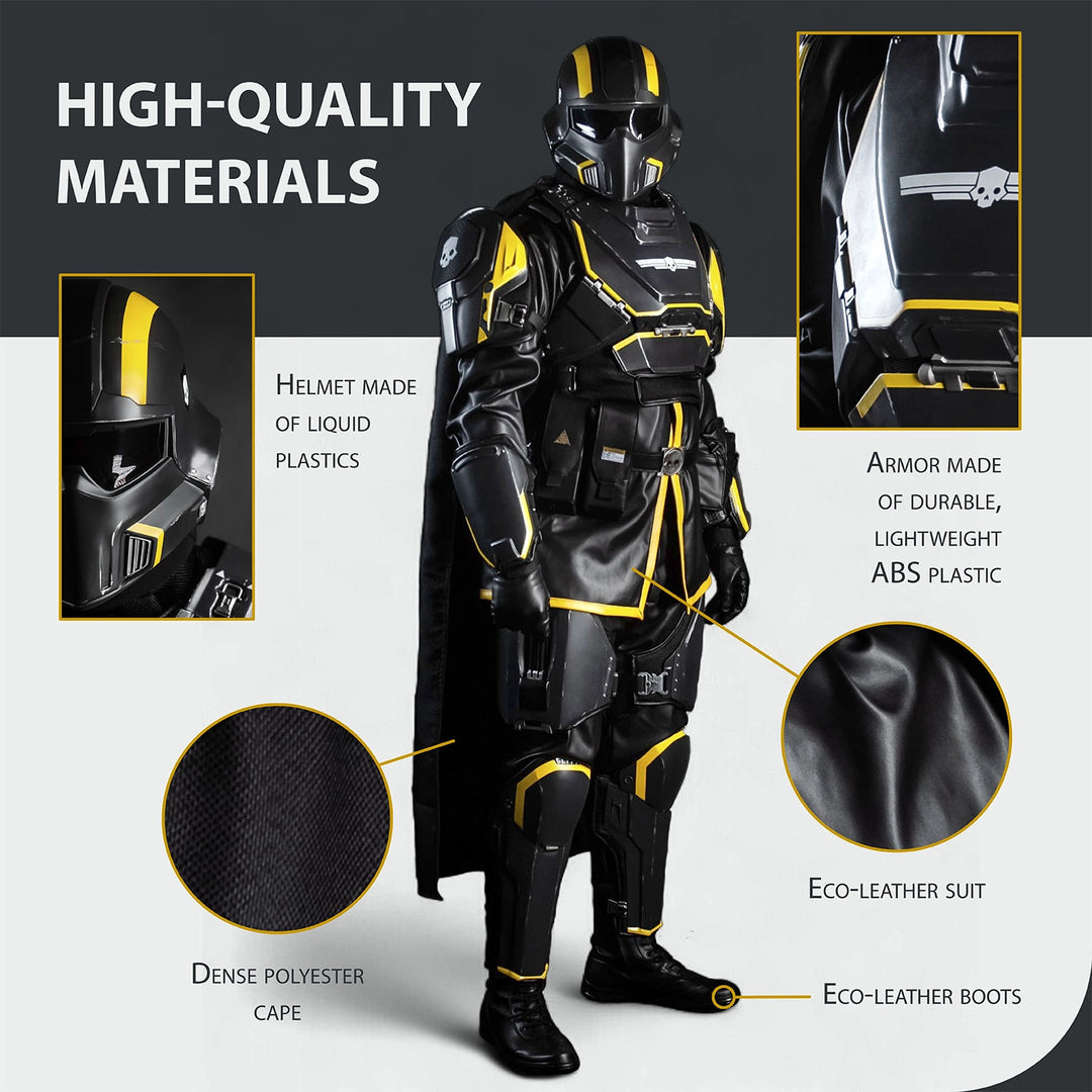 Helldivers 2 B-01 Armor Full Set