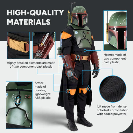 Boba Fett Cosplay Armor Costume