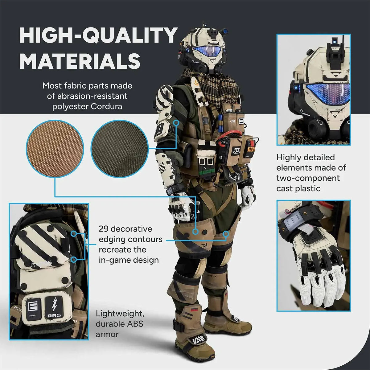 Titanfall 2 Pulse Blade Pilot Costume