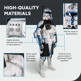 Captain Rex Realistic Clone Trooper Cosplay Armor Costume