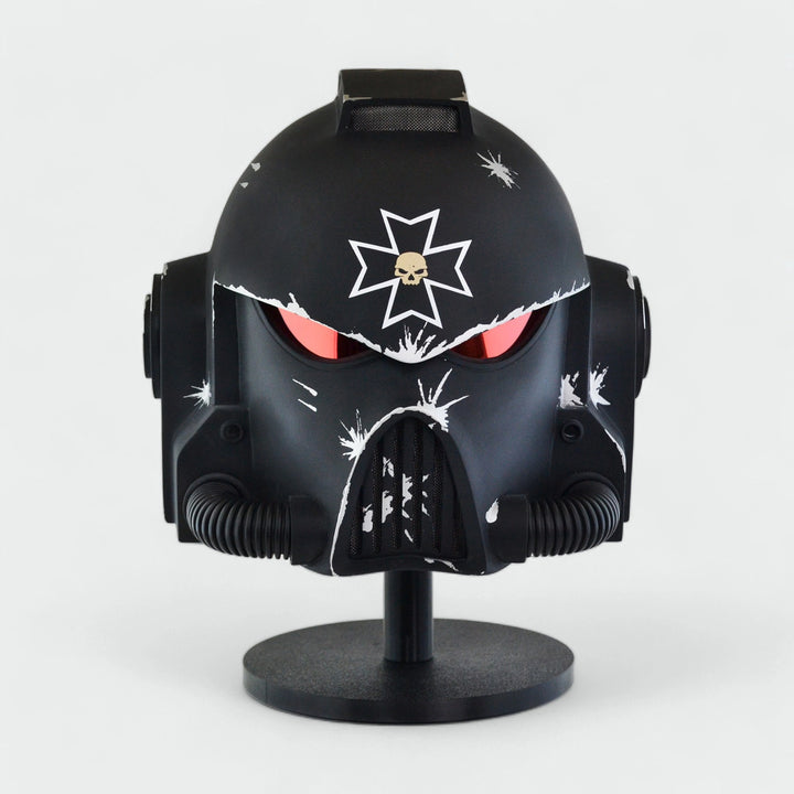 Space Marine Black Templars Mk VII Helmet from Warhammer 40k